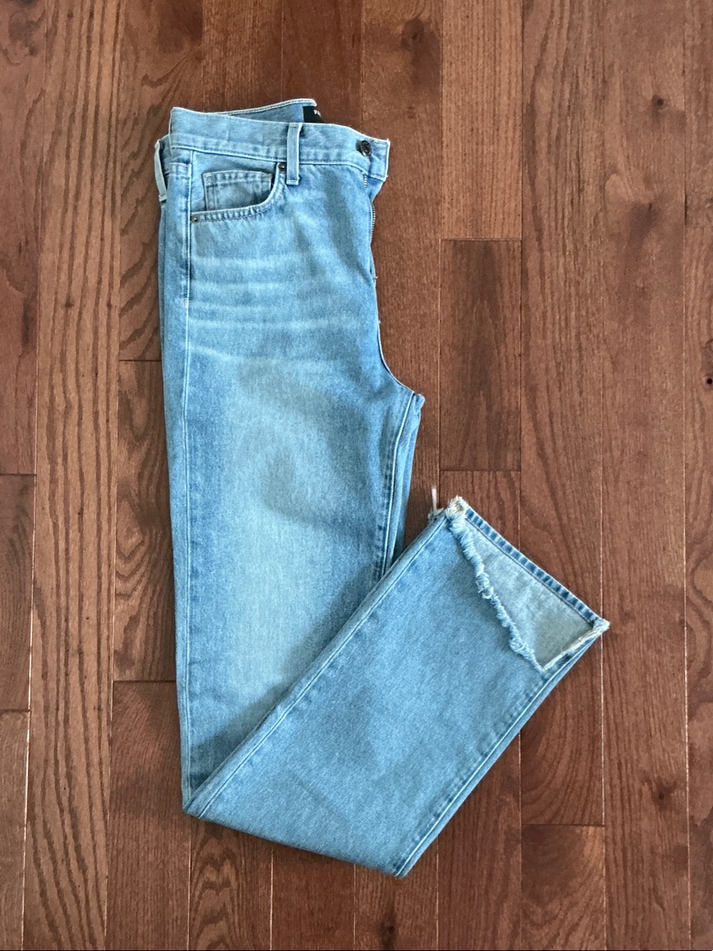 Veronica Beard Women’s Dylan Full Length Straight High Rise Jean